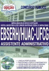 Baixar Apostila Concurso EBSERH HUAC 2016: ASSISTENTE ADMINISTRATIVO pdf, epub, eBook