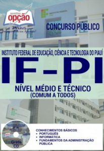 Baixar Apostila Concurso IFPI 2016: NÍVEL MÉDIO E TÉCNICO (COMUM A TODOS) pdf, epub, eBook