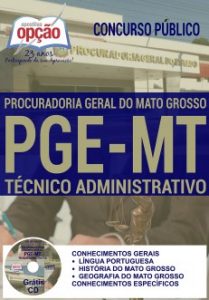 Baixar Apostila Concurso PGE MT 2016: TÉCNICO ADMINISTRATIVO pdf, epub, eBook