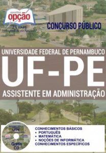 Baixar Apostila Concurso UFPE 2016: ASSISTENTE EM ADMINISTRAÇÃO pdf, epub, eBook