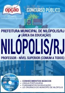Baixar Apostila Concurso Prefeitura de Nilópolis RJ 2016: PROFESSOR – NÍVEL SUPERIOR (COMUM A TODOS) pdf, epub, eBook