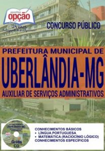 Baixar Apostila Concurso Prefeitura de Uberlândia MG 2016: AUXILIAR DE SERVIÇOS ADMINISTRATIVOS pdf, epub, eBook
