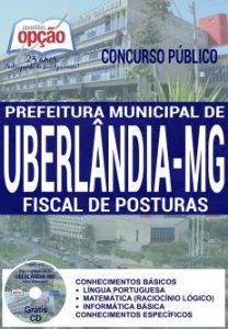 Baixar Apostila Concurso Prefeitura de Uberlândia MG 2016: FISCAL DE POSTURAS pdf, epub, eBook