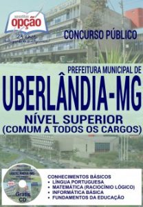 Baixar Apostila Concurso Prefeitura de Uberlândia MG 2016: NÍVEL SUPERIOR (COMUM A TODOS OS CARGOS) pdf, epub, eBook