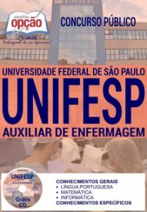 Baixar Apostila Concurso UNIFESP 2016: AUXILIAR DE ENFERMAGEM pdf, epub, eBook