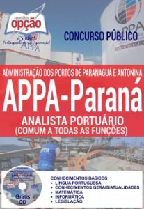 Baixar Apostila Concurso APPA Paraná 2016: ANALISTA PORTUÁRIO (COMUM A TODAS AS FUNÇÕES) pdf, epub, eBook