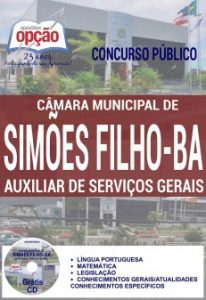 Baixar Apostila Concurso Câmara de Simões Filho BA 2016: AUXILIAR DE SERVIÇOS GERAIS pdf, epub, eBook