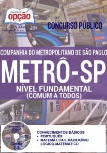 Baixar Apostila Concurso METRÔ SP 2016: NÍVEL FUNDAMENTAL (COMUM A TODOS) pdf, epub, eBook