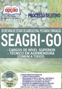 Baixar Apostila Processo Seletivo SEAGRI GO 2016: NÍVEL SUPERIOR E TÉC. EM AGRIMENSURA (COMUM A TODOS) pdf, epub, eBook