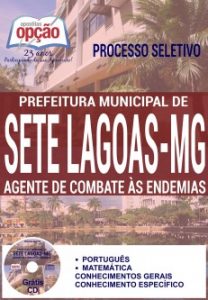Baixar Apostila Processo Seletivo Sete Lagoas MG 2016: AGENTE DE COMBATE ÀS ENDEMIAS pdf, epub, eBook