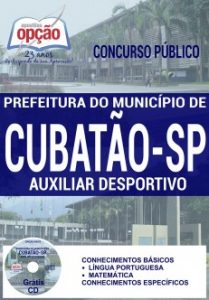 Baixar Apostila Concurso Prefeitura de Cubatão 2016: AUXILIAR DESPORTIVO pdf, epub, eBook