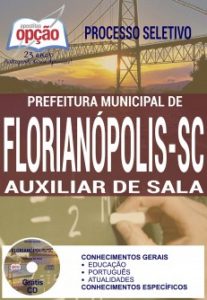 Baixar Apostila Processo Seletivo Prefeitura de Florianópolis 2016: AUXILIAR DE SALA pdf, epub, eBook