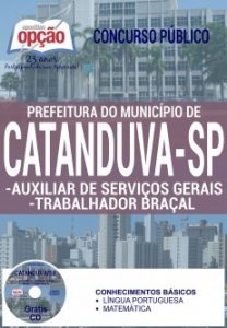 Baixar Apostila Concurso Prefeitura de Catanduva 2016: AUXILIAR DE SERVIÇOS GERAIS / TRABALHADOR BRAÇAL pdf, epub, eBook