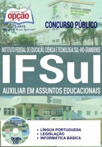 Baixar Apostila Concurso IFSul 2016: AUXILIAR DE ASSUNTOS EDUCACIONAIS pdf, epub, eBook