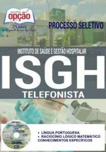 Baixar Apostila Concurso ISGH 2016: TELEFONISTA pdf, epub, eBook