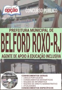 Baixar Apostila Concurso Prefeitura de Belford Roxo RJ 2016: AGENTE DE APOIO À EDUCAÇÃO INCLUSIVA pdf, epub, eBook