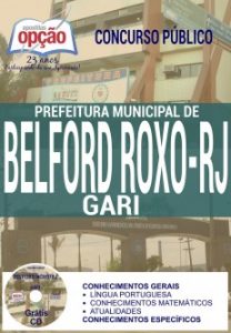 Baixar Apostila Concurso Prefeitura de Belford Roxo RJ 2016: GARI pdf, epub, eBook