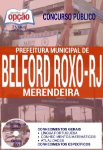 Baixar Apostila Concurso Prefeitura de Belford Roxo RJ 2016: MERENDEIRA pdf, epub, eBook