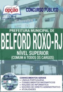 Baixar Apostila Concurso Prefeitura de Belford Roxo RJ 2016: NÍVEL SUPERIOR (COMUM A TODOS OS CARGOS) pdf, epub, eBook