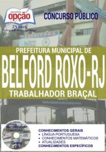 Baixar Apostila Concurso Prefeitura de Belford Roxo RJ 2016: TRABALHADOR BRAÇAL pdf, epub, eBook