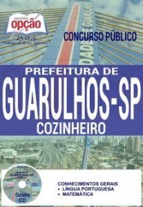 Baixar Apostila Concurso Prefeitura de Guarulhos  SP 2016: COZINHEIRO (A) pdf, epub, eBook