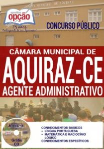 Baixar Apostila Concurso Câmara Municipal de Aquiraz / CE 2016: AGENTE ADMINISTRATIVO pdf, epub, eBook