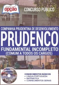 Baixar Apostila Concurso PRUDENCO 2016: NÍVEL FUNDAMENTAL INCOMPLETO (COMUM A TODOS) pdf, epub, eBook