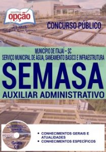 Baixar Apostila Concurso SEMASA 2016: AUXILIAR ADMINISTRATIVO pdf, epub, eBook