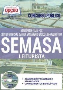 Baixar Apostila Concurso SEMASA 2016: LEITURISTA pdf, epub, eBook