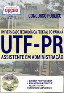 Baixar Apostila Concurso UTFPR 2016: ASSISTENTE EM ADMINISTRAÇÃO pdf, epub, eBook