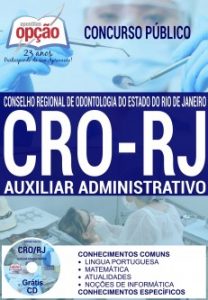 Baixar Apostila Concurso CRO RJ 2016: AUXILIAR ADMINISTRATIVO pdf, epub, eBook