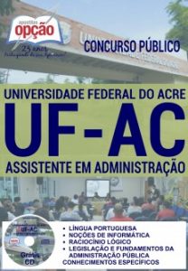 Baixar Apostila Concurso UF AC 2016: ASSISTENTE EM ADMINISTRAÇÃO pdf, epub, eBook