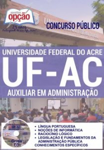Baixar Apostila Concurso UF AC 2016: AUXILIAR EM ADMINISTRAÇÃO pdf, epub, eBook