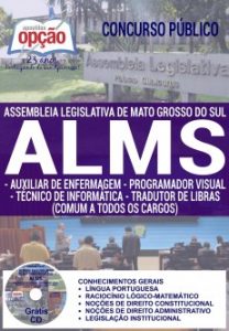 Baixar Apostila Concurso ALMS 2016: DIVERSOS CARGOS DE NÍVEL MÉDIO (COMUM A TODOS) pdf, epub, eBook