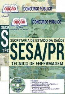 Baixar Apostila Concurso SESA PR 2016: TÉCNICO DE ENFERMAGEM pdf, epub, eBook