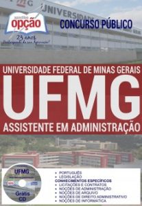 Baixar Apostila Concurso UFMG 2016: ASSISTENTE EM ADMINISTRAÇÃO pdf, epub, eBook