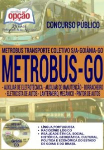 Baixar Apostila Concurso Metrobus GO 2016: DIVERSOS CARGOS DE NÍVEL FUNDAMENTAL pdf, epub, eBook