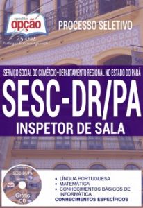 Baixar Apostila Processo Seletivo SESC-DR / PA 2016: INSPETOR DE SALA pdf, epub, eBook