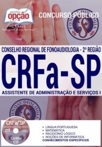 Baixar Apostila Concurso CRFa SP 2016: ASSISTENTE DE ADMINISTRAÇÃO E SERVIÇO I pdf, epub, eBook