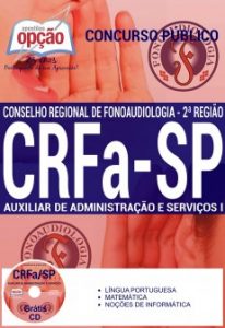 Baixar Apostila Concurso CRFa SP 2016: AUXILIAR DE ADMINISTRAÇÃO E SERVIÇO I pdf, epub, eBook