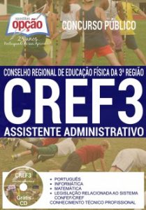 Baixar Apostila Concurso CREF 3ª Região 2016: ASSISTENTE ADMINISTRATIVO pdf, epub, eBook