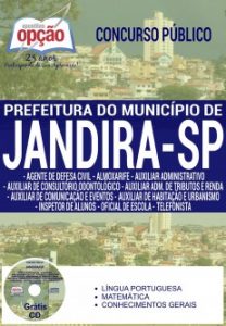 Baixar Apostila Concurso Jandira SP 2016: DIVERSOS CARGOS DE NÍVEL FUNDAMENTAL COMPLETO pdf, epub, eBook