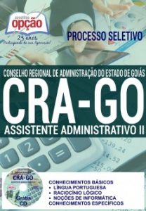Baixar Apostila Processo Seletivo CRA GO 2016: ASSISTENTE ADMINISTRATIVO II pdf, epub, eBook
