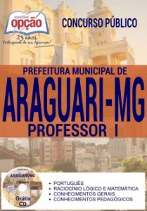 Baixar Apostila Prefeitura Municipal de Araguari / MG: PROFESSOR I pdf, epub, eBook