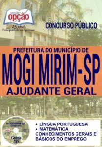 Baixar Apostila Prefeitura de Mogi Mirim-SP: AJUDANTE GERAL pdf, epub, eBook