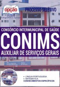 Baixar Apostila Processo Seletivo CONIMS 2016: AUXILIAR DE SERVIÇOS GERAIS pdf, epub, eBook