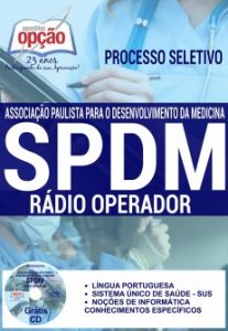 Baixar Apostila Processo Seletivo SPDM SC 2016: RÁDIO OPERADOR pdf, epub, eBook