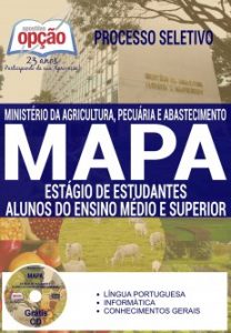 Baixar Apostila Processo Seletivo MAPA 2016: ESTÁGIO DE ESTUDANTES – ALUNOS DO ENSINO MÉDIO E SUPERIOR pdf, epub, eBook