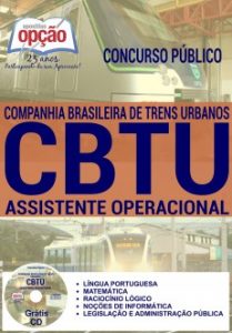 Baixar Apostila Concurso CBTU 2016: ASSISTENTE OPERACIONAL pdf, epub, eBook
