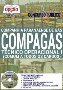 Baixar Apostila Concurso COMPAGAS 2016: TÉCNICO OPERACIONAL I (COMUM A TODOS OS CARGOS) pdf, epub, eBook